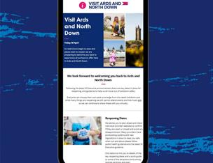 Mobile phone with an ezine