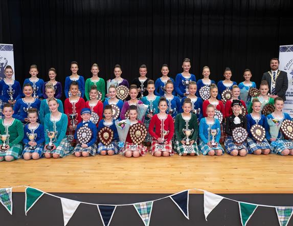 Highland Dancing Winners at the 2024 Festival