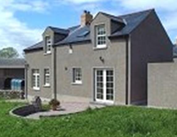 a photo of the front of a house