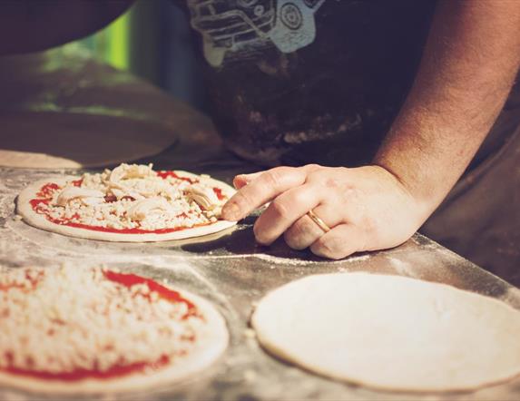 Pizza making