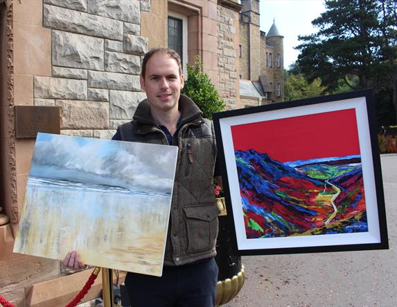 Artist Adrian Margey