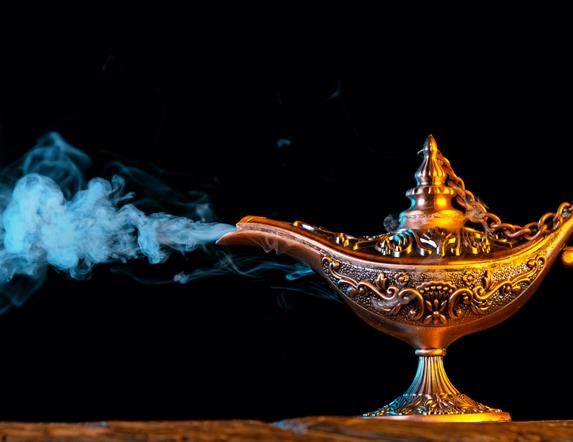 Aladdin's lamp