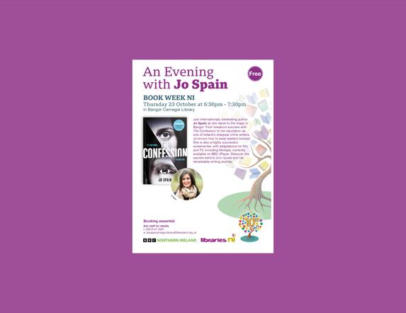 An Evening with Jo Spain promotional poster