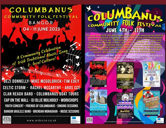 Ards CCE programme posters