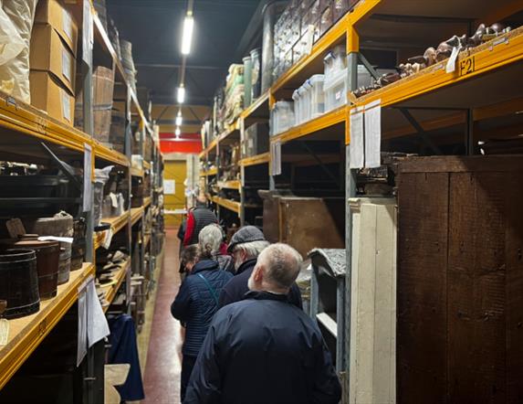 Behind the Scenes: Folk Life Collection Store