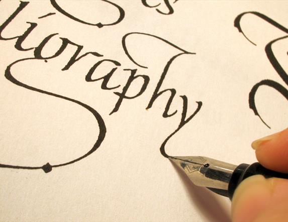 Calligraphy writing