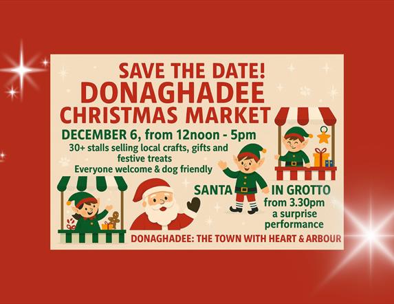 Donaghadee Christmas Market 2025 promotion graphic
