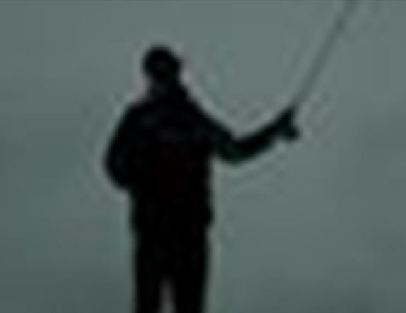 Person fishing