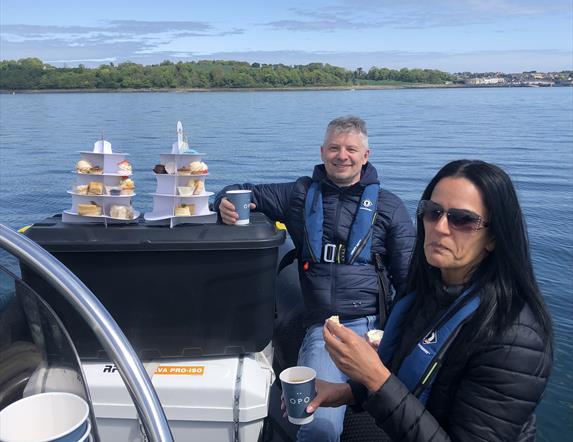 High Tea at Sea on Strangford Lough