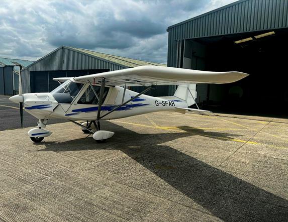 Airplane on the ground