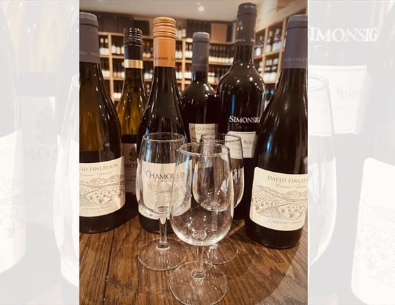 Image of a selection of wines