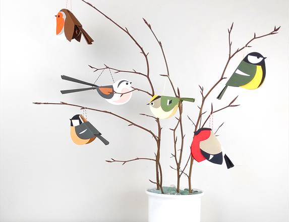 Making Paper Birds with Adele Pound