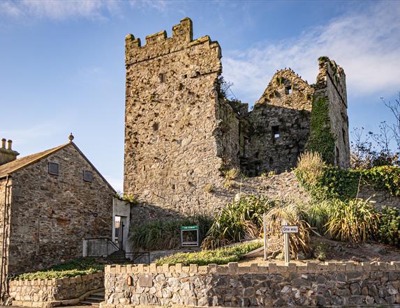 Portaferry Castle, view from the road