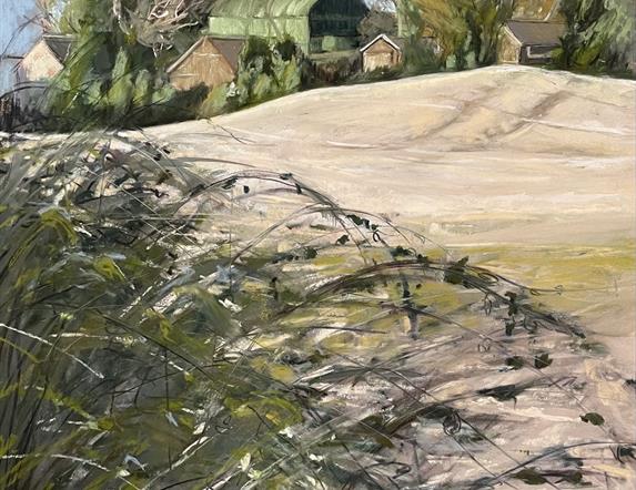 Painting of farm on Ards Peninsula