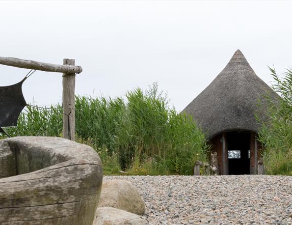Crannog hut at Castle Espie