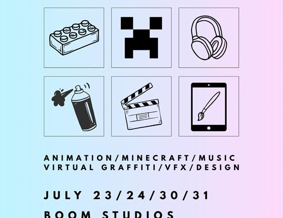 iCreate Summer Camp Flyer
