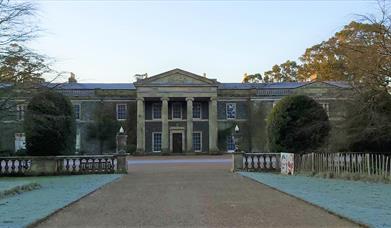 Winter in the gardens at Mount Stewart