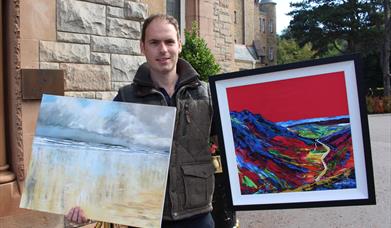 Artist Adrian Margey