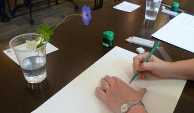 Art workshop  at Mount Stewart