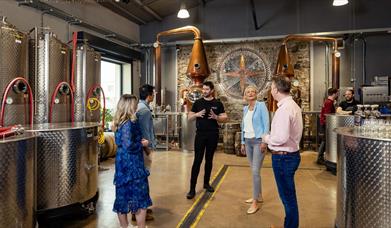 Tour on production floor