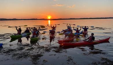 Sunset Paddle and Island BBQ