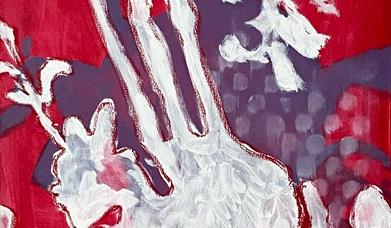 Abstract painting by Naomi Litvack