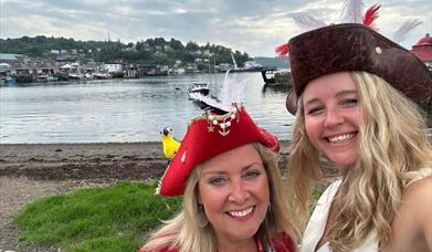 Joss Cameron and Amy Dudley