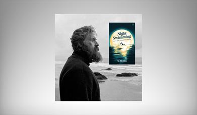 Al Mennie and his book, Night Swimming