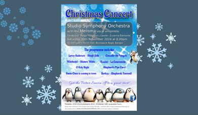Studio Symphony Orchestra Christmas Concert poster