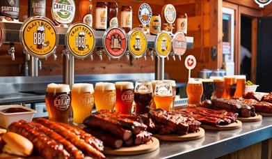 Image of Craft Beer & BBQ Food 