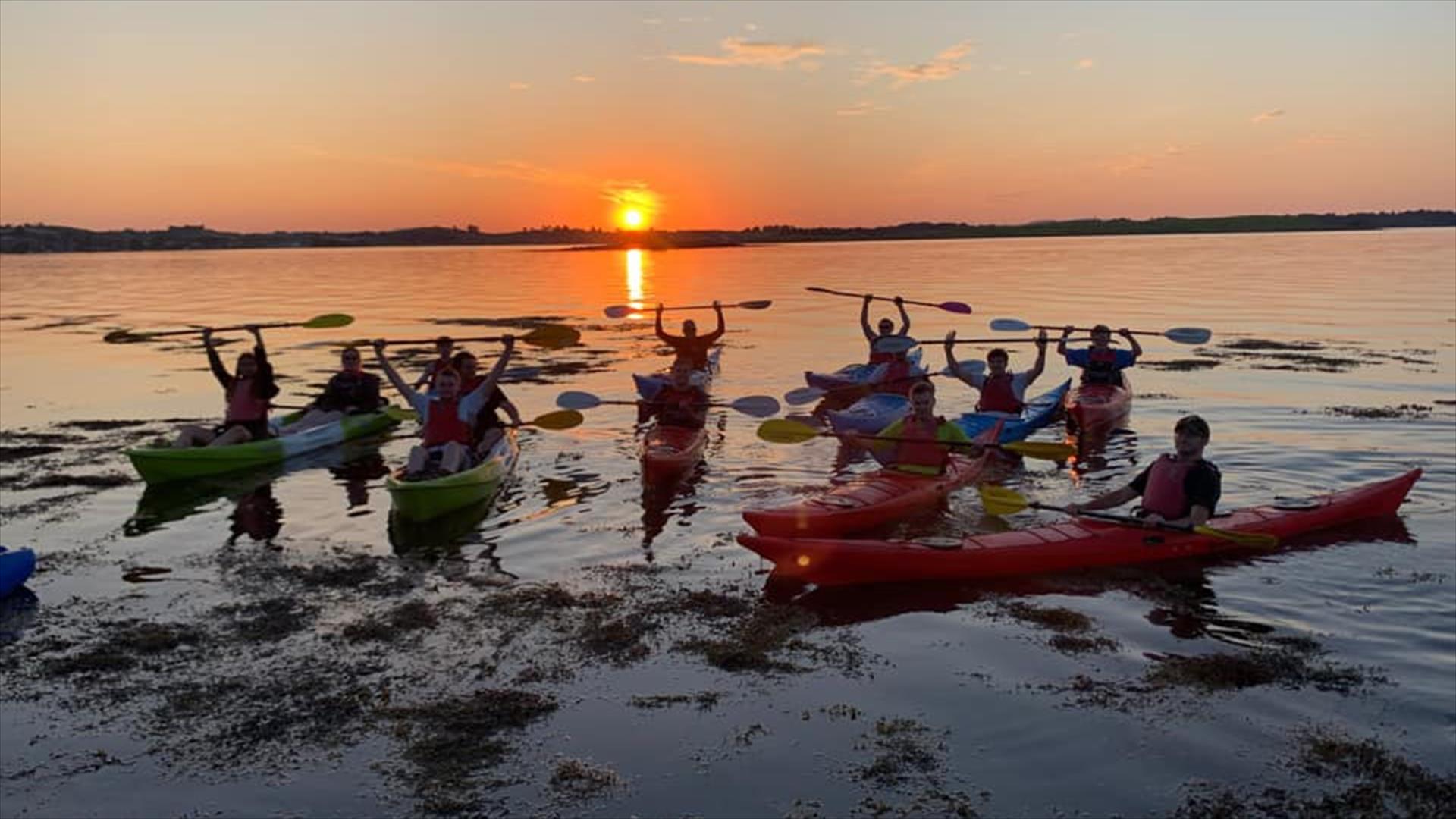 Sunset Paddle and Island BBQ