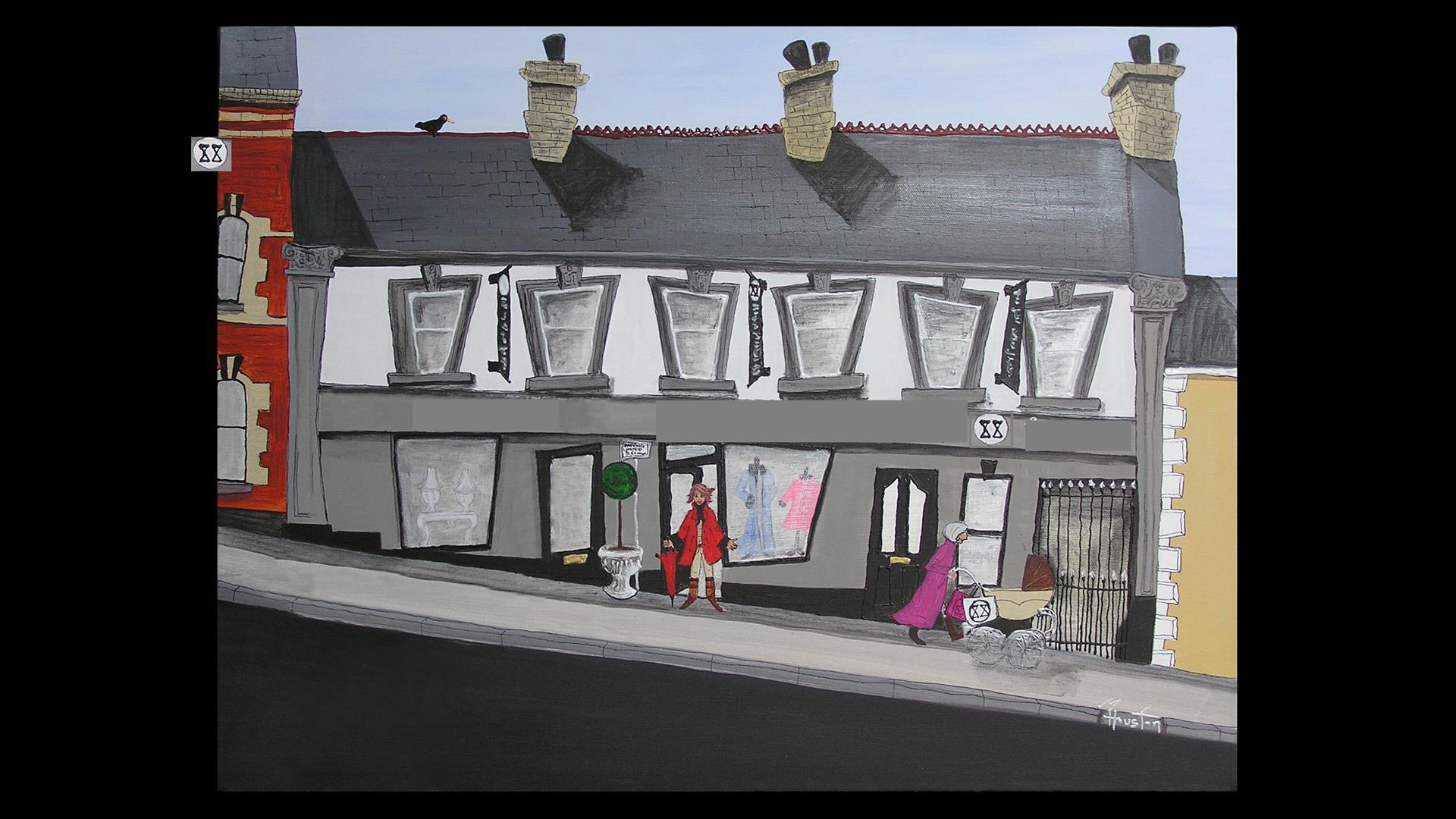 An artists impression of the front entrance