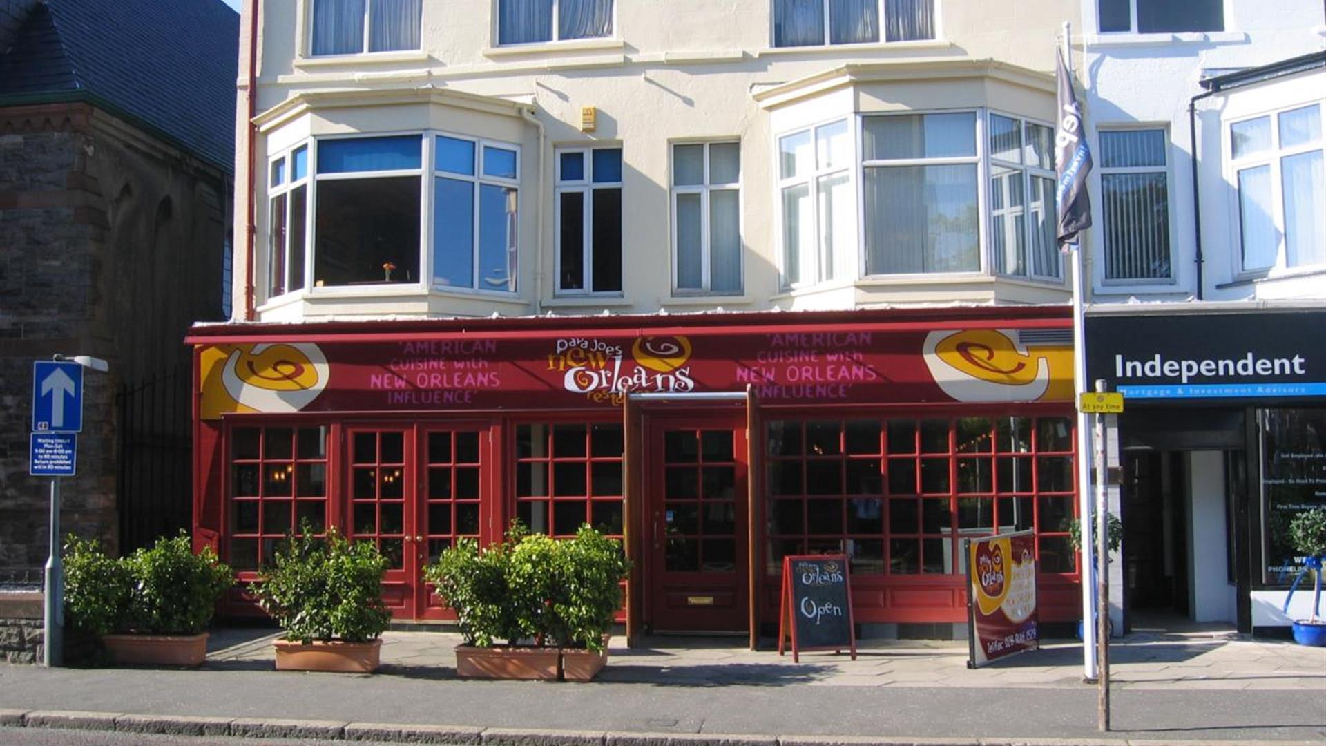 Photo of the exterior front of the building in daytime