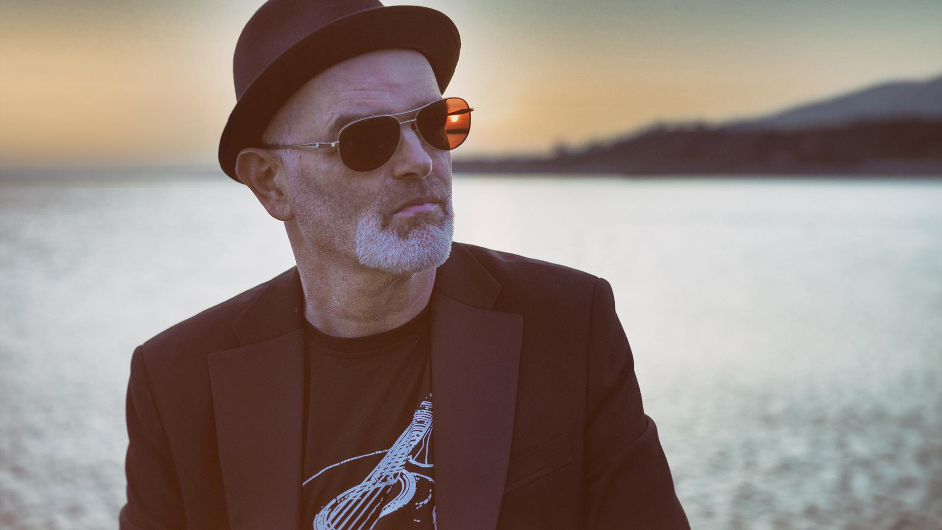 Ben Reel standing at the shore