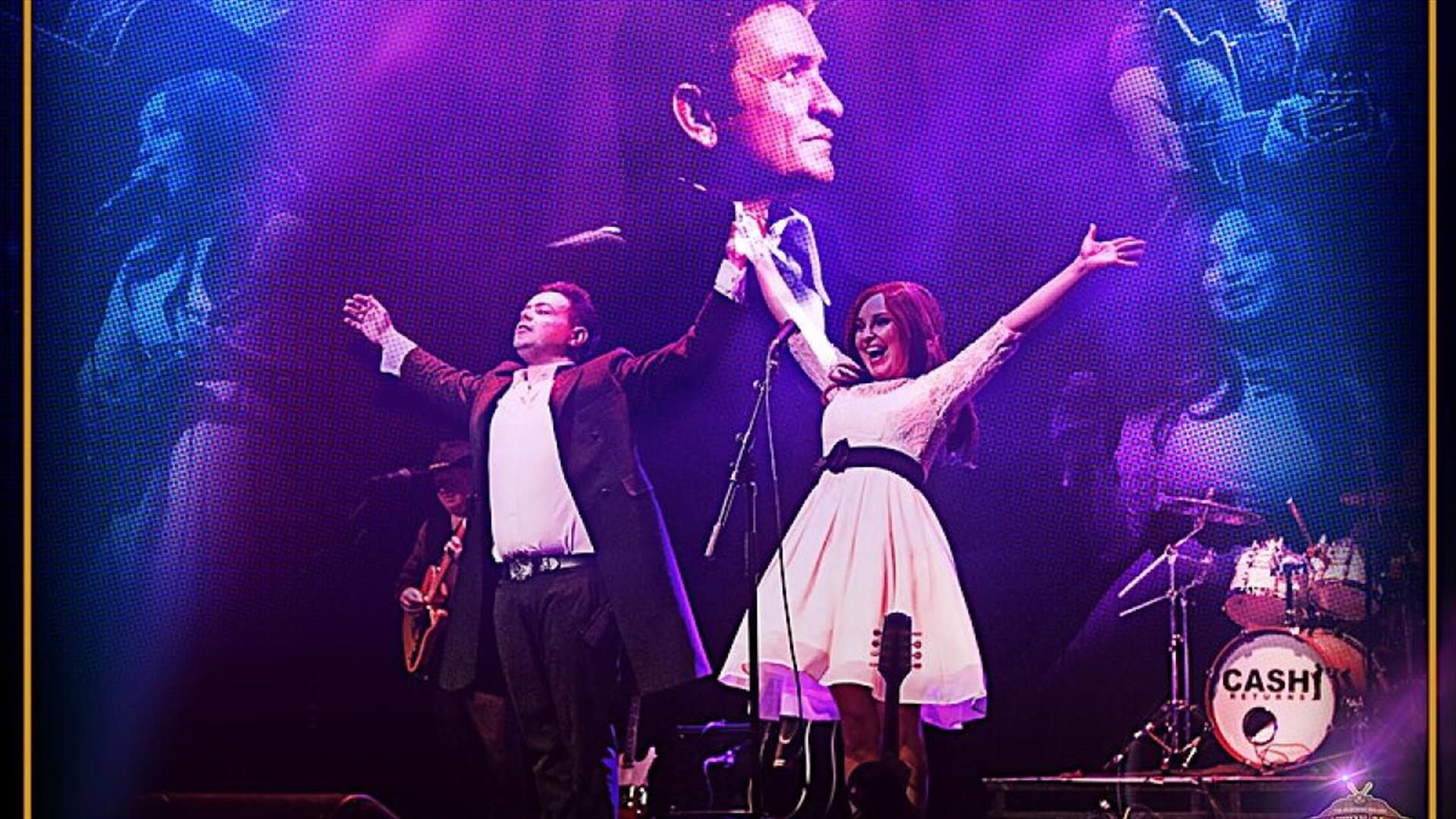 JP Mac performs as Johnny Cash Returns  in concert