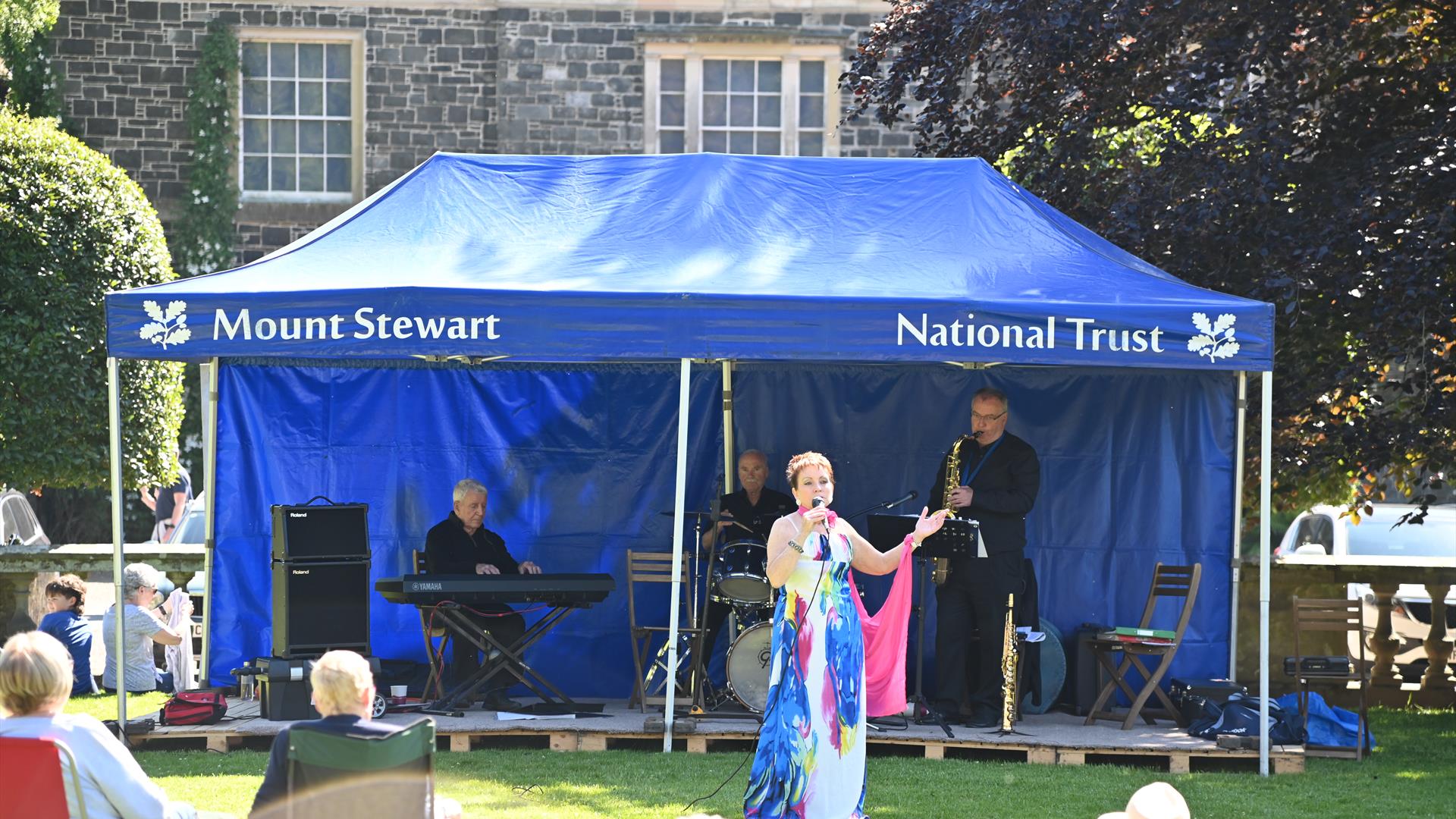 Caroline Brown and Jazz Sundays at Mount Stewart