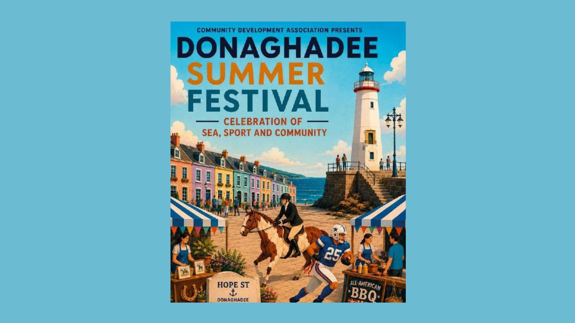 Donaghadee Summer Festival 2026 poster