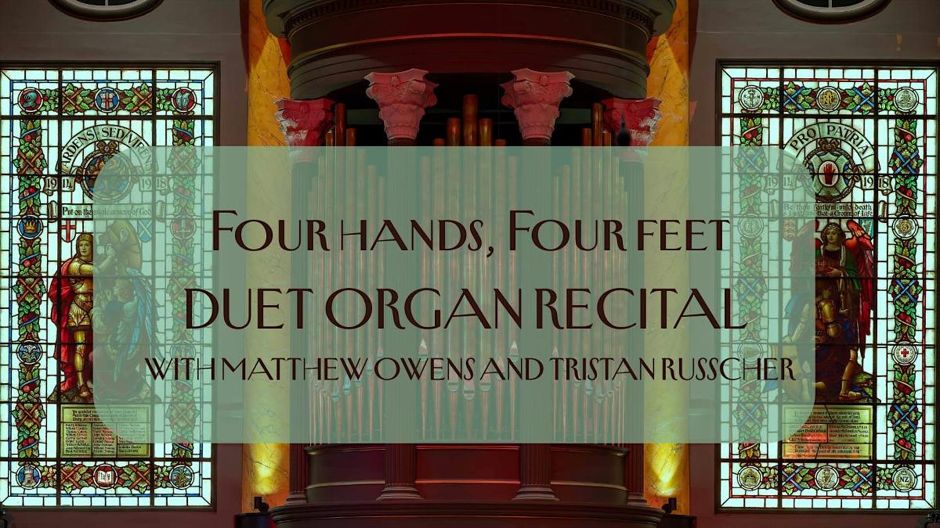 Russcher and Owens  recital of organ duets