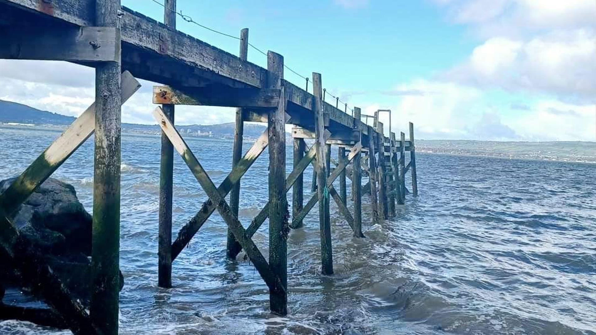 Wooden pier