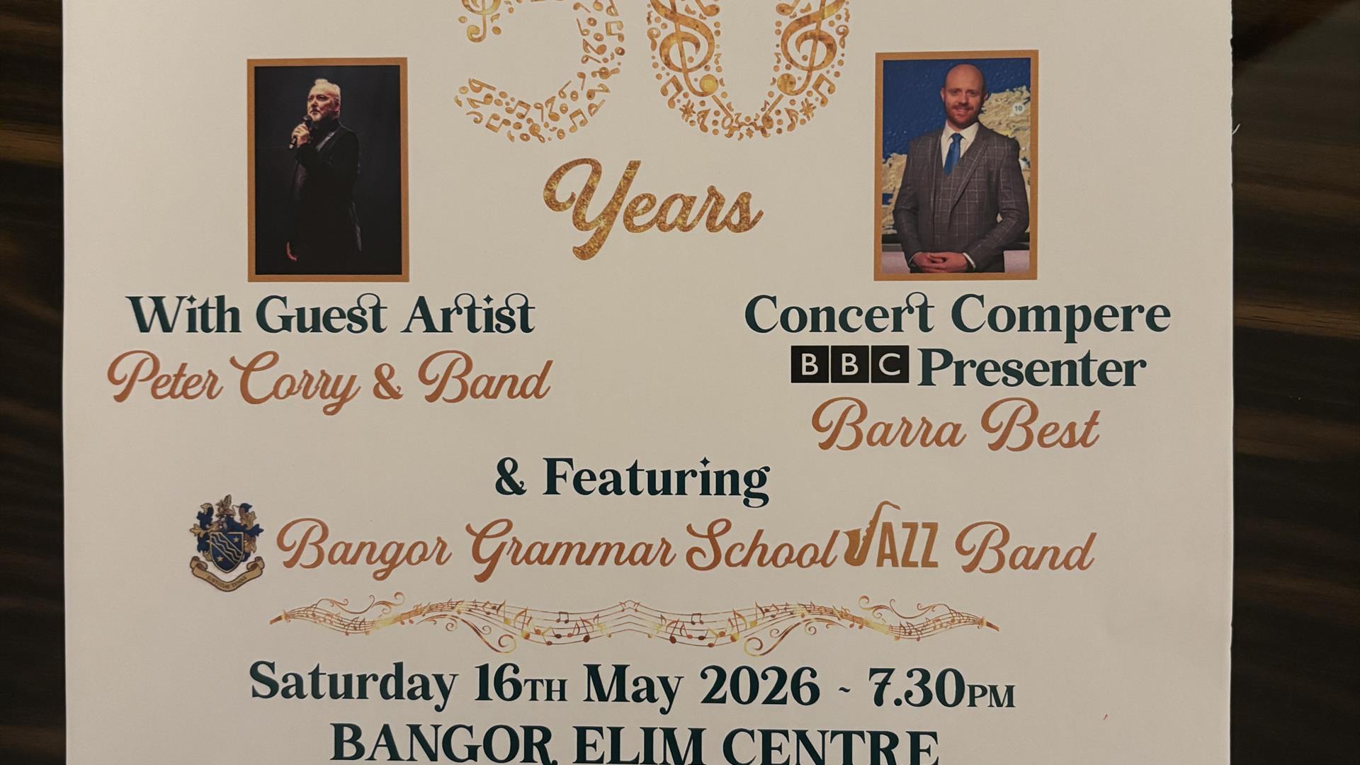 Bangor Ladies Choir 50th Anniversary Concert