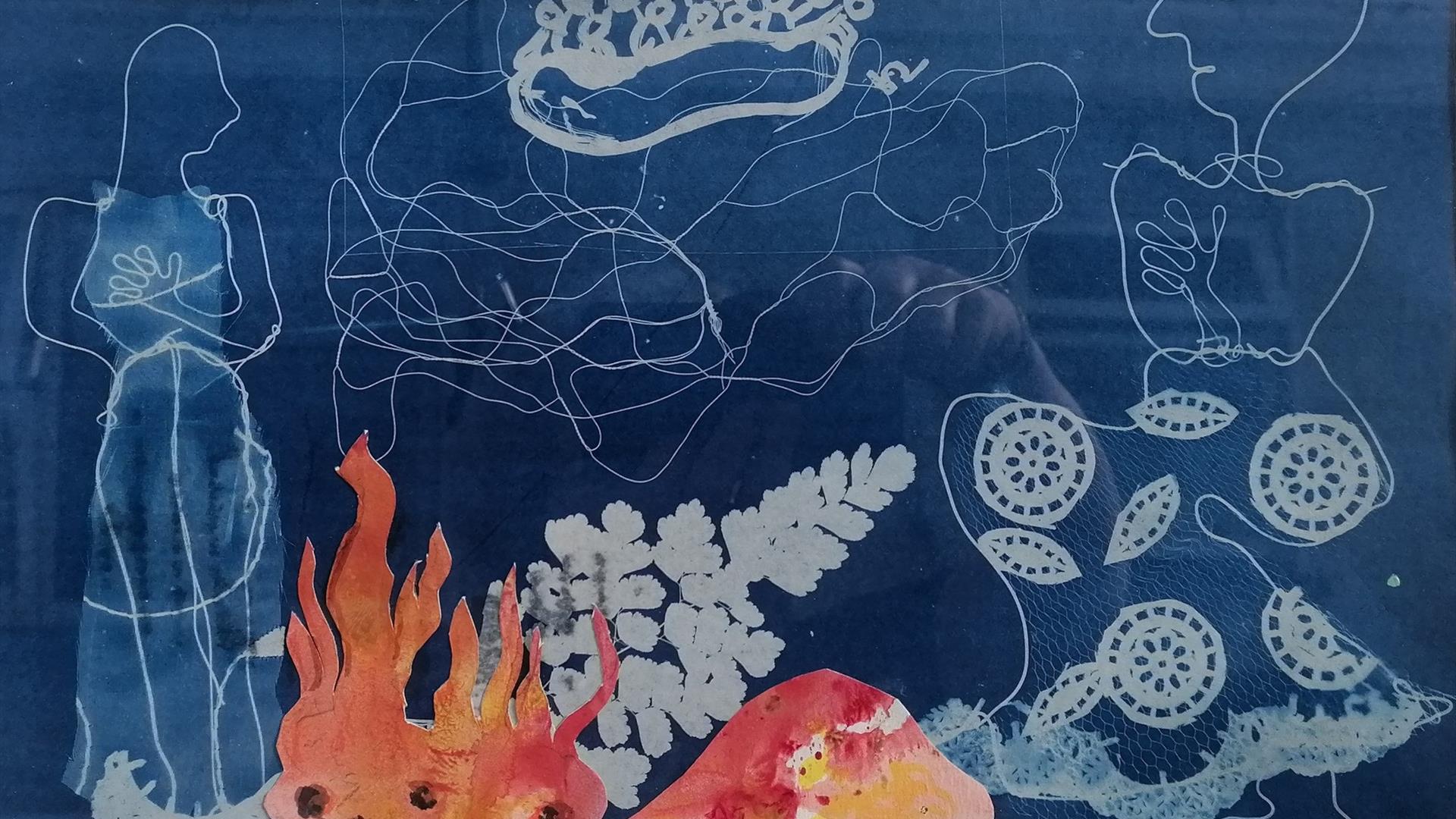 I heard the footfall of the flower spring...