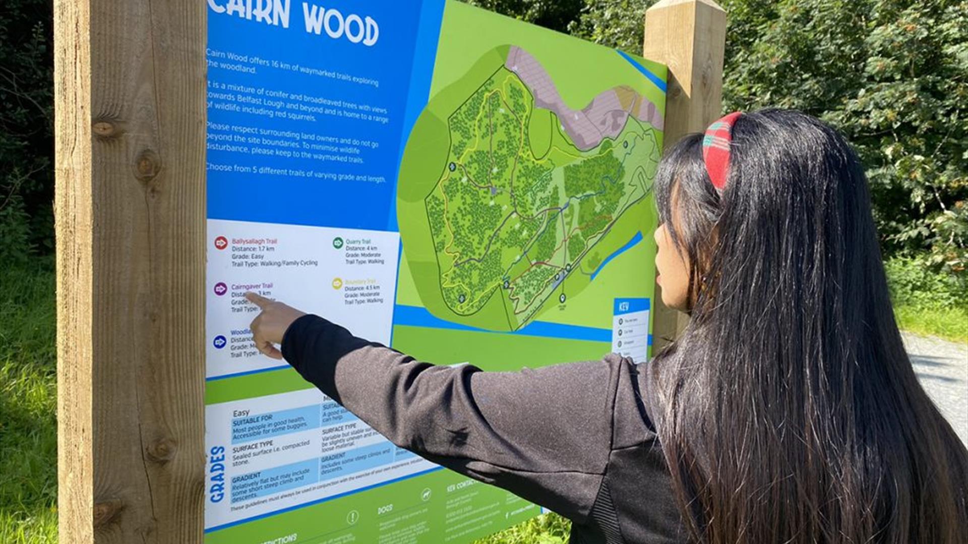 Cairnwood Trail map