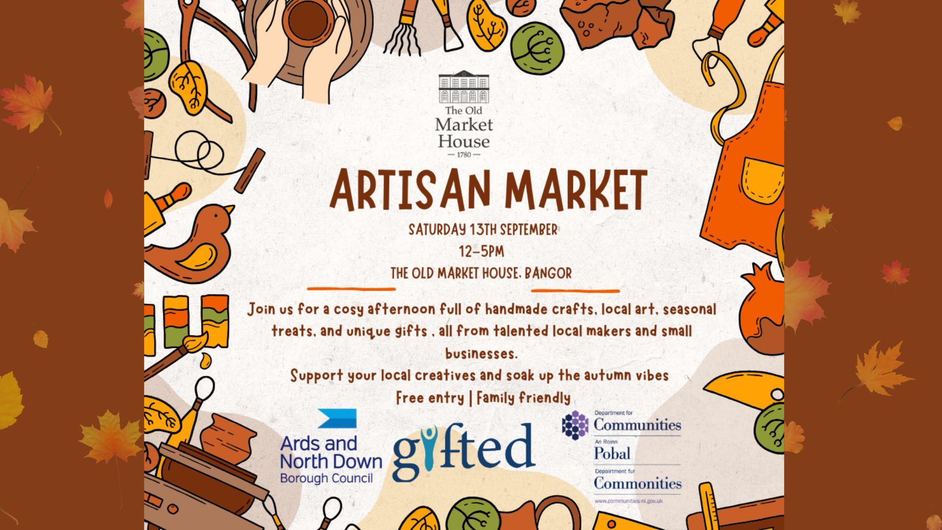 The Old Market House’s Autumn Artisan Market.