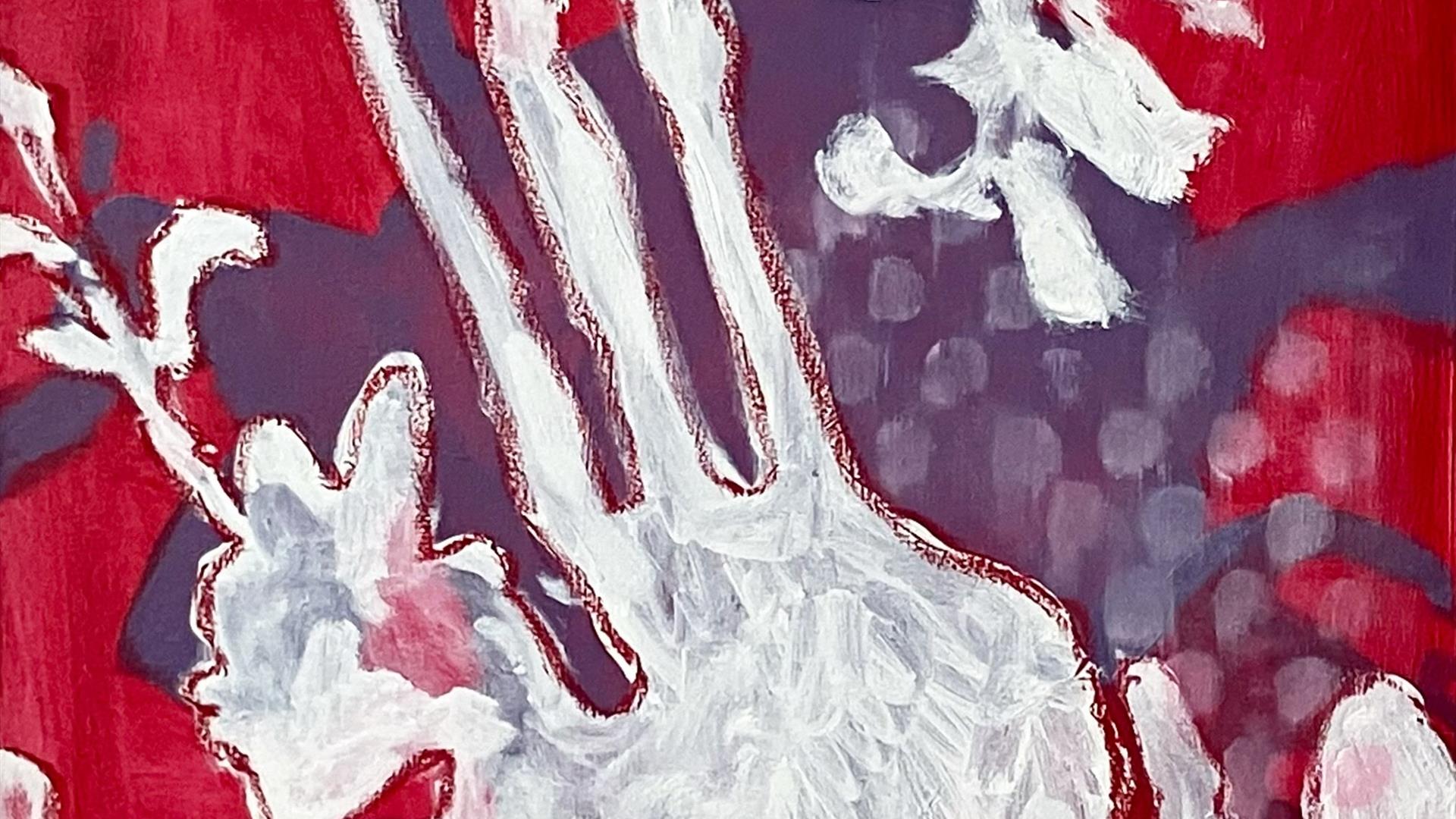 Abstract painting by Naomi Litvack