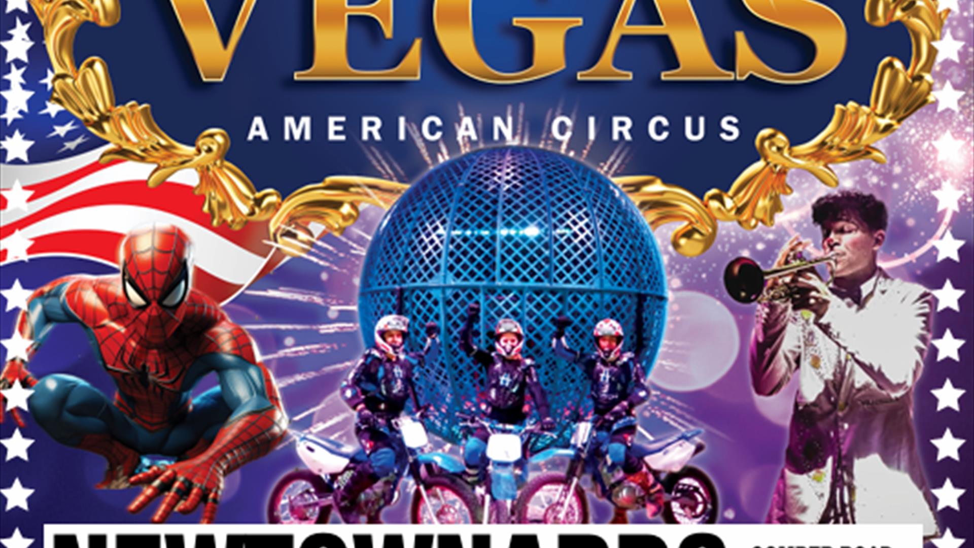 Circus Vegas Newtownards Poster