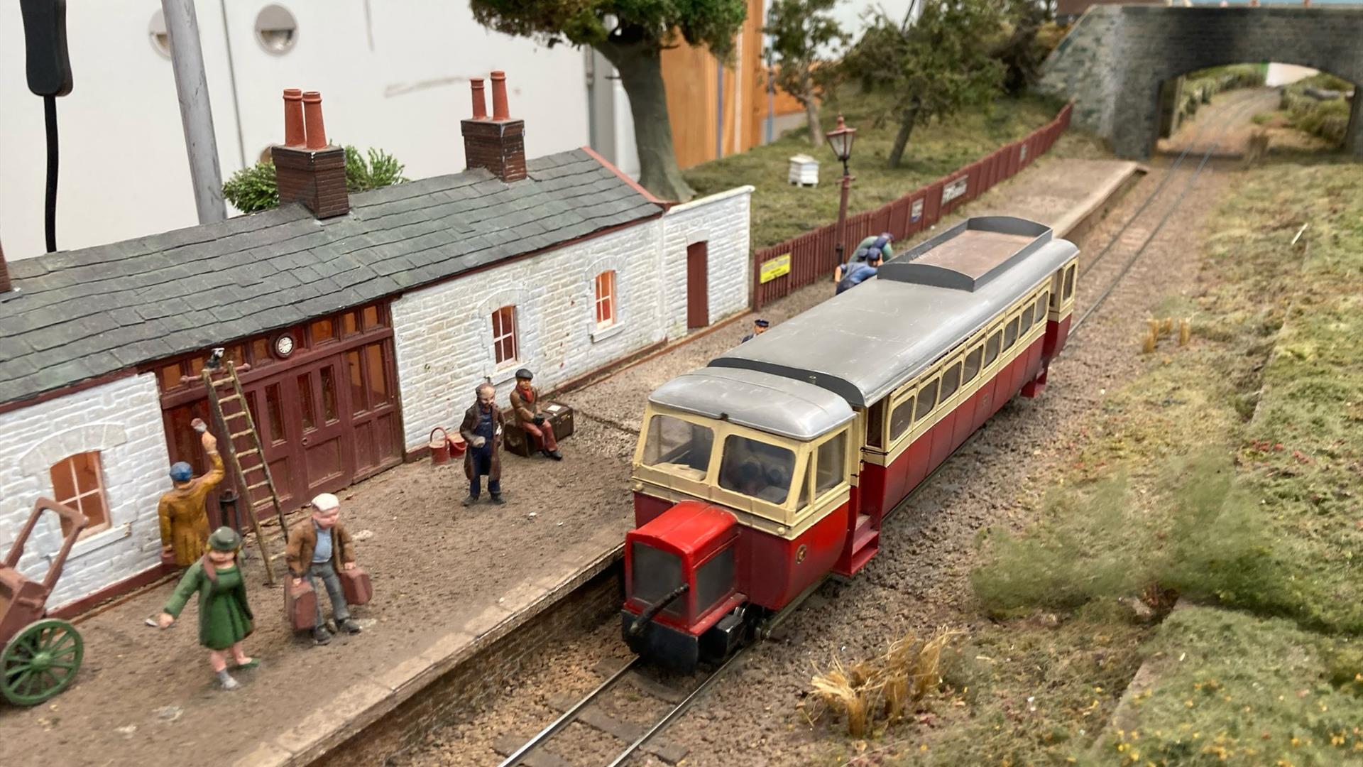 A typical model railway scene