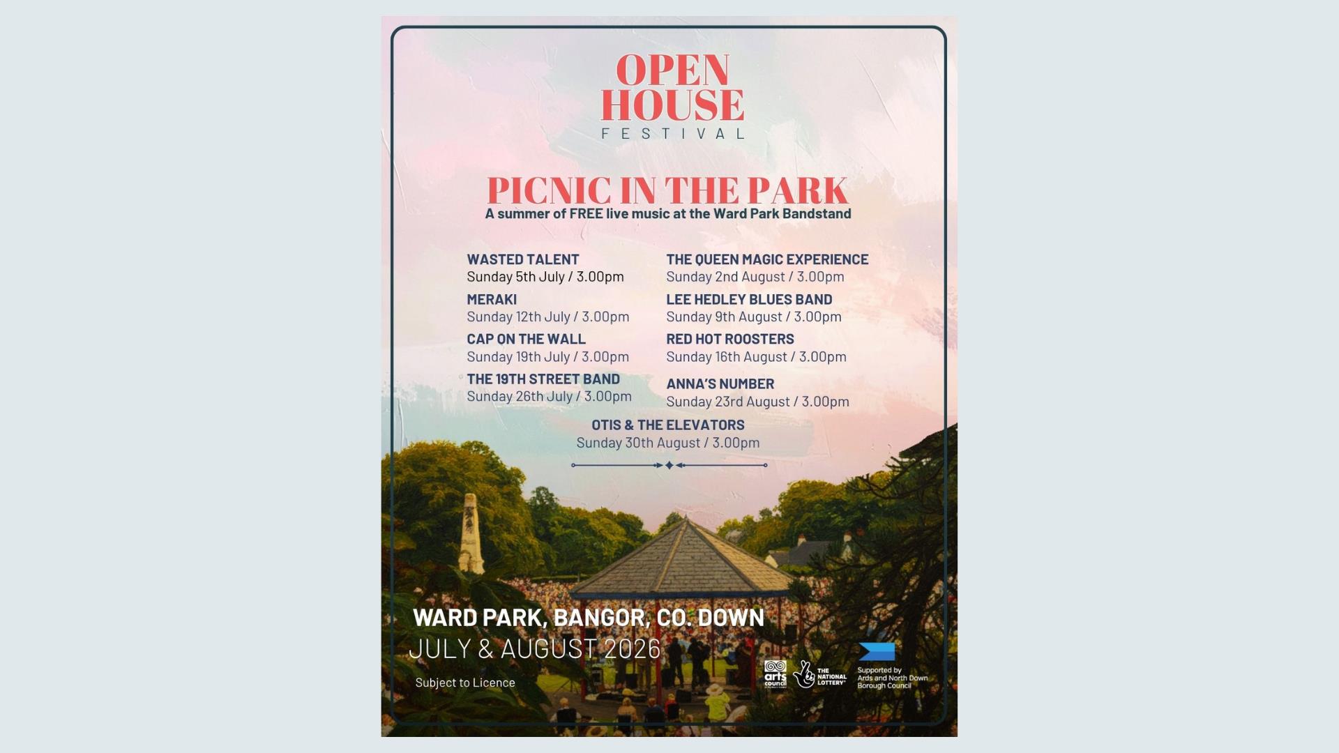2026 Picnic in the Park poster