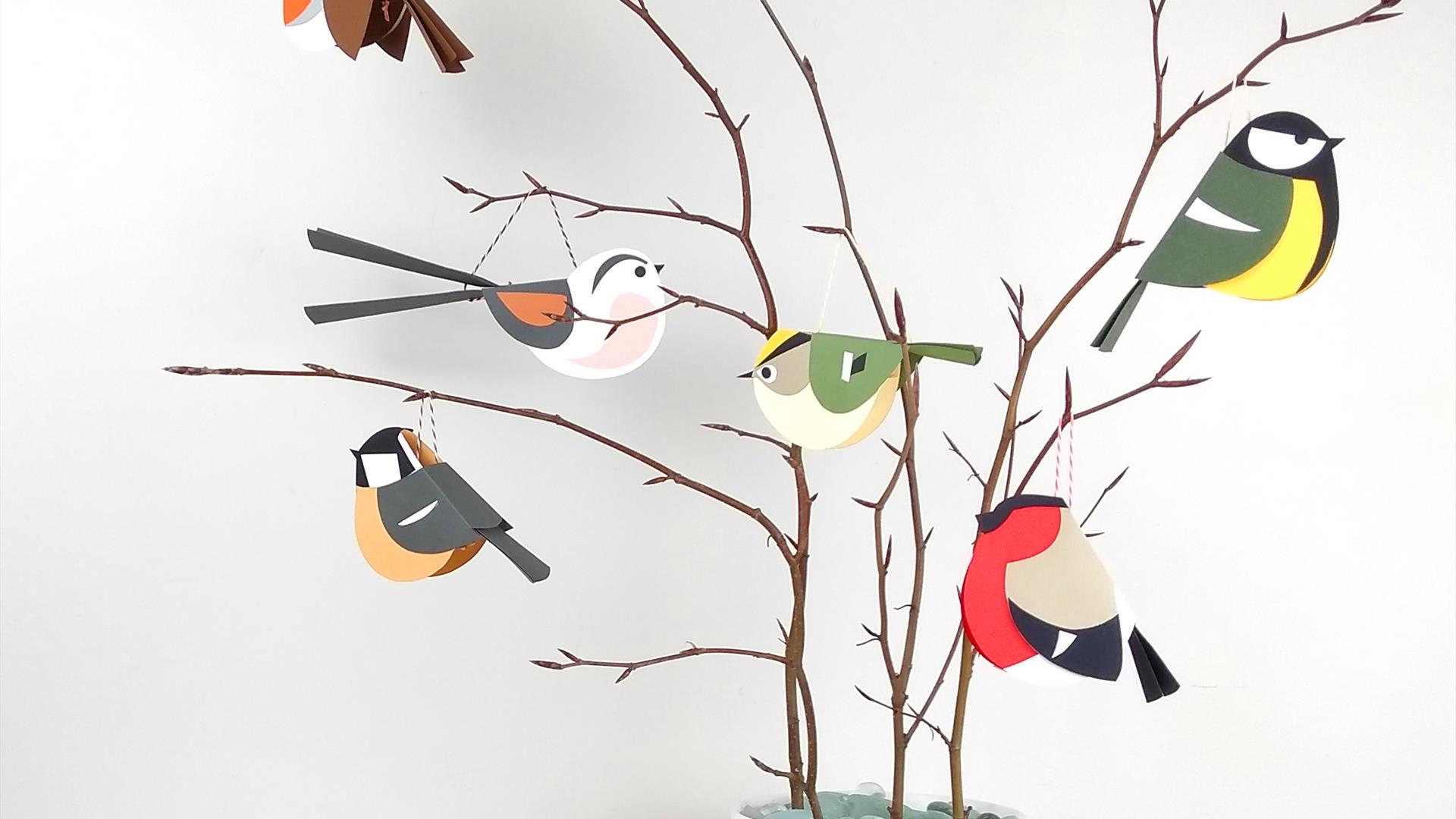 Making Paper Birds with Adele Pound
