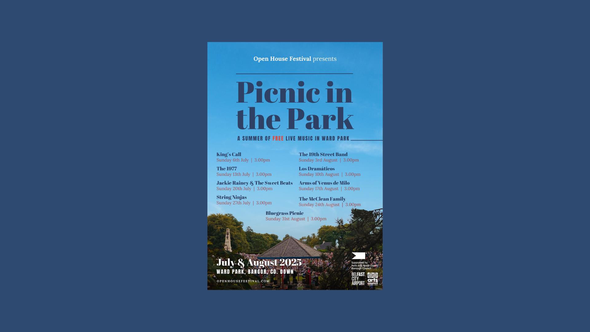 2025 Picnic in the Park poster