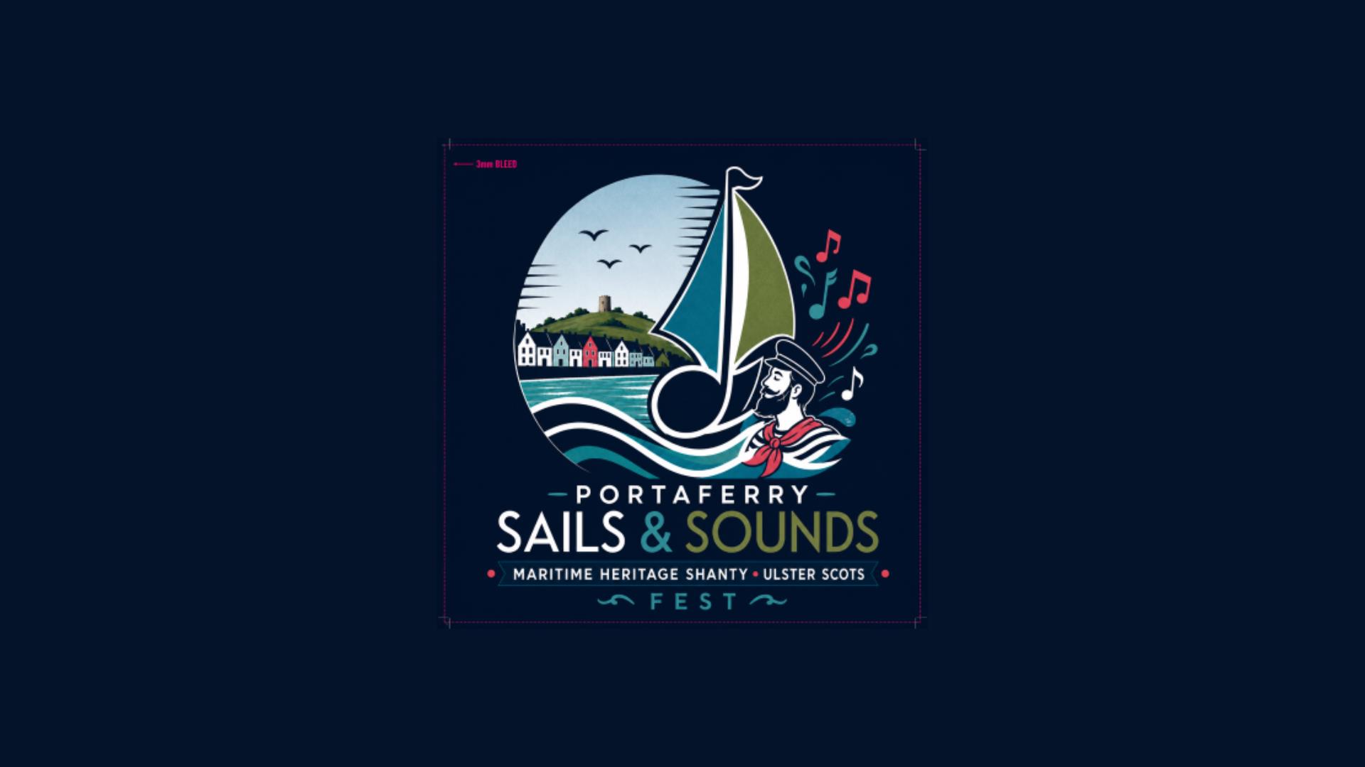 Portaferry Sails & Sounds logo 2026